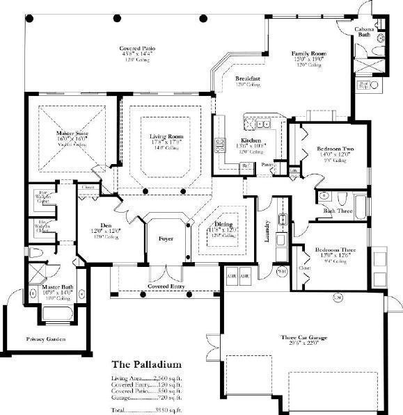 Paladium in The Moorings - Floor Plan