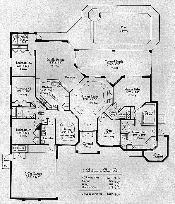 Regency in The Moorings - Floor Plan