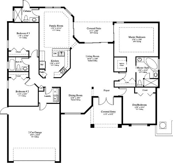 The Treviso in Cyprus Ridge - Floor Plan